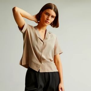 Everlane blouse silk size 14